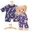 BABY Born Teddy Schlafanzug Glow in The Dark, leuchtet im Dunkeln, Puppenschlafanzug für 43 cm Puppen und Teddy, 836484 Zapf Creation