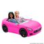 Barbie HBT92 - Cabrio-Fahrzeug, pink mit rollenden Rädern und realistischen Details, 2-Sitzer, Spielzeug Geschenk für Kinder ab 3 Jahren