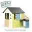 Smoby Life - Pretty Spielhaus mit Küche (110x127x145 cm) mit Mind. 50 Recycling-Anteil - wetterfestes Gartenhaus für Kinder mit Sommerküche - Outdoor-Kinderhaus für Garten oder Terrasse - ab 2 Jahre