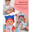 BABY Born Jonas - 43 cm große Babypuppe - 10 Funktionen inkl. Accessoires & Strampler - Funktioniert komplett ohne Batterien - Geeignet für Kinder ab 3 Jahren