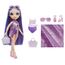 Rainbow High Swim & Style - Violet (Lila) - 28 cm Große Puppe mit Schimmerndem Pareo, auf 10+ Arten zu tragen - Ausziehbarer Badeanzug, Sandalen, Spielzubehör - Spielzeug - Ideal für 4 bis 12 Jahre