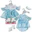 BABY born Eisprinzessin 43cm, Eisprinzessinen-Kleid mit Schlittschuhen und Tiara für 43 cm Puppen, 836095 Zapf Creation