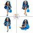 Rainbow High Swim & Style - Skyler (Blau) - 28 cm Große Puppe mit Schimmerndem Pareo, auf 10+ Arten zu tragen - Ausziehbarer Badeanzug, Sandalen, Spielzubehör - Spielzeug - Ideal für 4 bis 12 Jahre