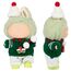Verdelume Weihnachtsgrün 5-TLG. Puppenset für 17cm Labubu, mit Kapuze, Schal, Pullover, Hose, Schuhen Jungen & Mädchen, (Labubu-Puppe)