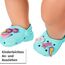 BABY born Schuhe mit Pins, EIN Paar Bunte Puppenclogs mit Zubehör für 43 cm Puppen, Farbe Nicht frei wählbar 832837 Zapf Creation