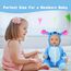 Aolso Kleidung Outfits für Baby Puppen, Babypuppenkleidung für 14–18 Zoll große Puppen, 35–45 cm große Babypuppen, Puppe Zubehör, Neue Puppenkleidungs-Outfits, Geschenke für Mädchen (Stich)