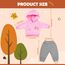 Kleidung Outfits für Baby Puppen, Herbst Puppenkleidung 36-45cm, Puppen Kleidung, Puppenkleidung mit Kapuzensweatshirt und Hose, Animal Element Puppenkleidungsset Geschenk für Kinder, Mädchen Jungen