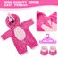 Aolso Kleidung Outfits für Baby Puppen, Babypuppenkleidung für 14–18 Zoll große Puppen, 35–45 cm große Babypuppen, Puppe Zubehör, Neue Puppenkleidungs-Outfits, Geschenke für Mädchen (Flamingo)
