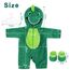 Aolso Kleidung Outfits für Baby Puppen, Babypuppenkleidung für 14–18 Zoll große Puppen, 35–45 cm große Babypuppen, Puppe Zubehör, Neue Puppenkleidungs-Outfits, Geschenke für Mädchen (Dinosaurier)
