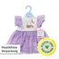 Baby Annabell Kleid Tutu lila 43cm, Puppenkleid mit Tüll und Sternen für 43 cm Puppen, 710296 Zapf Creation