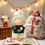 Verdelume Weihnachtsgrün 5-TLG. Puppenset für 17cm Labubu, mit Kapuze, Schal, Pullover, Hose, Schuhen Jungen & Mädchen, (Labubu-Puppe)