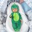 Aolso Kleidung Outfits für Baby Puppen, Babypuppenkleidung für 14–18 Zoll große Puppen, 35–45 cm große Babypuppen, Puppe Zubehör, Neue Puppenkleidungs-Outfits, Geschenke für Mädchen (Dinosaurier)