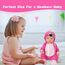Aolso Kleidung Outfits für Baby Puppen, Babypuppenkleidung für 14–18 Zoll große Puppen, 35–45 cm große Babypuppen, Puppe Zubehör, Neue Puppenkleidungs-Outfits, Geschenke für Mädchen (Flamingo)