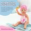 BABY Born Schwimmende Lizzie 30cm, Aufzieh-Badepuppe, wasserfest, funktioniert ohne Batterien, 30 cm große Puppe, 834060 Zapf Creation