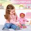 Kleidung Outfits für Baby Puppen, Herbst Puppenkleidung 36-45cm, Puppen Kleidung, Puppenkleidung mit Kapuzensweatshirt und Hose, Animal Element Puppenkleidungsset Geschenk für Kinder, Mädchen Jungen