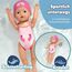 BABY Born Schwimmende Lizzie 30cm, Aufzieh-Badepuppe, wasserfest, funktioniert ohne Batterien, 30 cm große Puppe, 834060 Zapf Creation