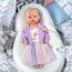 Aolso Puppenkleidungsset, 14–18 Zoll Puppenkleidung, Puppenzubehör passend für 35–45 cm, Babypuppenkleidung mit 1 Kleiderbügel, Geburtstagsgeschenk für Mädchen (Einhornkleid)