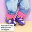 BABY born Schuhe mit Pins, EIN Paar Bunte Puppenclogs mit Zubehör für 43 cm Puppen, Farbe Nicht frei wählbar 832837 Zapf Creation