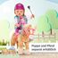 BABY born Deluxe Reiter-Outfit mit Hose, Stiefeln und Helm für 43 cm Puppen, 836194 Zapf Creation
