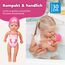 BABY Born Schwimmende Lizzie 30cm, Aufzieh-Badepuppe, wasserfest, funktioniert ohne Batterien, 30 cm große Puppe, 834060 Zapf Creation