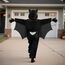Fledermaus Kostüm Kinder,Unisex Halloween Kostüm Fledermaus Glow in the Dark mit Tattoo & Handschuhe,3-11 Jahre Fledermauskostüm Kinder Junge Mädchen Halloween Fledermausanzüge Karneval kostüme(M)
