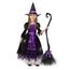 Spooktacular Creations Hexe Kostüm, Hexenkostüm, Karneval Fasching Bekleidung, 3-teiliges Halloween Kostüm Deluxe Set für Mädchen