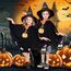 Hoiloie Halloween Kostüm Kinder,Fledermaus Umhang,mit 1 * Hut,1*Spinne Trick or Treat Taschen,für Halloween,Karneval, Themenparty,heloweenkostüme,Geeignet für Höhe 90-150cm Mädchen Jungen Kinder