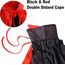 Winwild 3 Stück Vampir Kostüm Kinder Set,120CM Vampir Umhang Halloween mit Vampire Zähne & Kunstblut,9-12 Jahre Halloween Umhang Schwarz Rot Vampire Cape Dracula Kostüm Jungen Mädchen