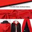 Kinder Vampir Umhang,Junge Mädchen Halloween Vampir Umhang mit Kapuze,Schwarzer Rot Umhang mit Kapuze,Cosplay Für Halloween Kostüm(90cm)