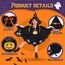 Hoiloie Halloween Kostüm Kinder,Fledermaus Umhang,mit 1 * Hut,1*Spinne Trick or Treat Taschen,für Halloween,Karneval, Themenparty,heloweenkostüme,Geeignet für Höhe 90-150cm Mädchen Jungen Kinder