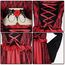 Vampir Kostüm Mädchen - Karneval Kostüm Kinder Vampir Kleid Kostüme Dress Up, Halloween Costume Mädchen Cosplay Gothic Kostüme mit Halskette und Vampire Zähne für Fasching Karneval Dracula Party