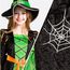 Spooktacular Creations Grün Hexe Kostüm, Hexenkostüm, Karneval Fasching Bekleidung, 3-teiliges Halloween Kostüm Deluxe Set für Mädchen