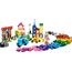 LEGO Classic Große Bausteine-Box, Konstruktionsspielzeug für Mädchen und Jungen mit Aufbewahrungsbox, enthält Bunte Steine, Reifen, Türen, etc. in 33 Farben, Geschenk für Kinder ab 4 Jahren 10698