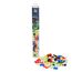 Plus-Plus 9604282, Geniales Konstruktionsspielzeug, Nachtleuchtend, Kreativ-Bausteine Tube, 100 Teile, Glow