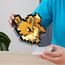MEGA Pokémon Actionfigur-Bauset, Evoli mit 323 Teilen im Retro-Pixelstil, ideal als Tisch- oder Wanddeko, Spielzeug für Sammler zum Zusammenbauen und Präsentieren, HTH78