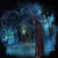 OUQIWEN Vampir Umhang Erwachsene, Halloween Kapuzenumhang, Schwarz Rot Doppelseitig, Cosplay Für Halloween Kostüm (150cm)