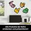MEGA Pokémon Actionfigur-Bauset, Evoli mit 323 Teilen im Retro-Pixelstil, ideal als Tisch- oder Wanddeko, Spielzeug für Sammler zum Zusammenbauen und Präsentieren, HTH78