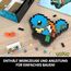 MEGA Pokémon Schiggy - zusammenbaubare Figur im Retro-Look, Pixel Art, 15 cm groß, inklusive Basis zur Wandmontage, für Erwachsene und erfahrene Sammler, HTH77