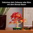 LEGO Botanicals Japanischer Roter Ahorn - Bonsai-Baum - Kunstpflanzen Set mit roten und orangefarbenen Blättern sowie einem baubaren Blumentopf - Kunstblumen DIY Deko Geschenk für Erwachsene - 10348