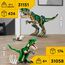 LEGO Creator Dinosaurier, 3in1 Spielzeug-Modell zum Bauen von T-Rex, Triceratops und Pterodactylus-Figuren, Bausteine-Set für Kinder ab 7 Jahren, Geschenk für Jungen und Mädchen 31058