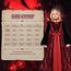 Vampir Kostüm Mädchen - Karneval Kostüm Kinder Vampir Kleid Kostüme Dress Up, Halloween Costume Mädchen Cosplay Gothic Kostüme mit Halskette und Vampire Zähne für Fasching Karneval Dracula Party