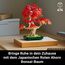 LEGO Botanicals Japanischer Roter Ahorn - Bonsai-Baum - Kunstpflanzen Set mit roten und orangefarbenen Blättern sowie einem baubaren Blumentopf - Kunstblumen DIY Deko Geschenk für Erwachsene - 10348