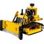 LEGO Technic Schwerlast Bulldozer, Spielzeug-Planierraupe zum Bauen, Ergänze Deine Baustelle, Konstruktionsspielzeug für Kinder, Technik-Geschenk für Jungs und Mädchen ab 7 Jahren 42163