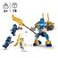LEGO NINJAGO Jay Battle Mech, Ninja-Spielzeug für Kinder mit Figuren inkl. Jay-Minifigur mit Mini-Katana, Actionfiguren & Mechs, kleines Geschenk für kreative Jungs und Mädchen ab 6 Jahren 71805