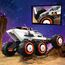 LEGO City Weltraum-Rover mit Außerirdischen, Auto-Set mit Roboter- und Alien-Spielzeug-Figuren, Geburtstagsgeschenk für Jungs und Mädchen ab 6 Jahren, mit 2 Minifiguren und einer Planetenkulisse 60431