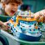 LEGO 60368 City Arktis-Forschungsschiff, großes schwimmfähiges Spielzeug-Boot mit Hubschrauber, Beiboot, ROV-U-Boot, Wikingerschiffswrack, 7 Minifiguren & Orca-Figur, Geschenk für Kinder ab 7 Jahren