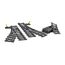 LEGO 60238 City Weichen, 6 Elemente, Erweiterungsset für Kinder, Spielzeug Set