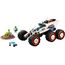 LEGO City Weltraum-Rover mit Außerirdischen, Auto-Set mit Roboter- und Alien-Spielzeug-Figuren, Geburtstagsgeschenk für Jungs und Mädchen ab 6 Jahren, mit 2 Minifiguren und einer Planetenkulisse 60431