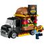 LEGO City Burger Van, Food Truck Toy for 5 Plus Year Old Boys & Girls, Vehicle Building Toys, Kitchen Playset with Vendor Minifigure and Accessories, Imaginative Play Gifts for Kids 60404