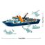 LEGO 60368 City Arktis-Forschungsschiff, großes schwimmfähiges Spielzeug-Boot mit Hubschrauber, Beiboot, ROV-U-Boot, Wikingerschiffswrack, 7 Minifiguren & Orca-Figur, Geschenk für Kinder ab 7 Jahren